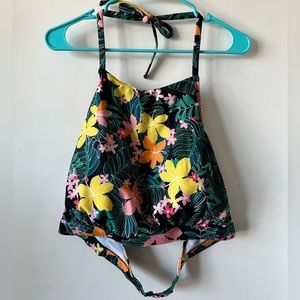 Old Navy Halter Bikini Top in Tropic Thunder